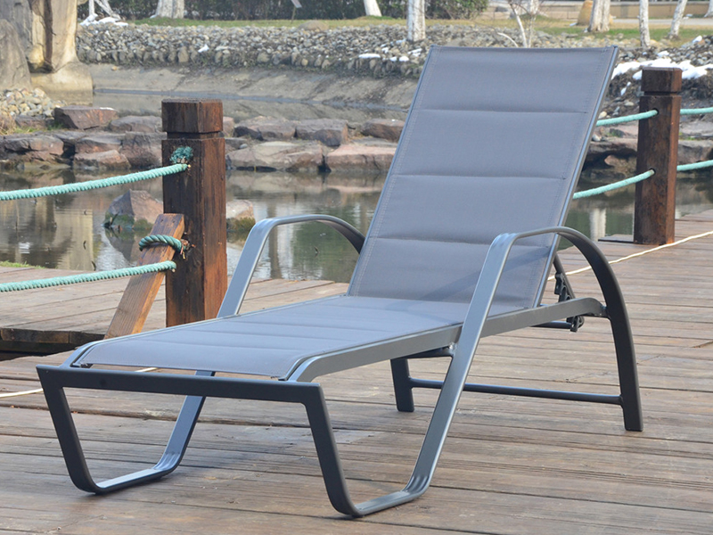 استخر شنا ، اتاق خواب آفتاب آفتاب دو نفره Textilene Outdoor Lounge YQ-TB-501A
