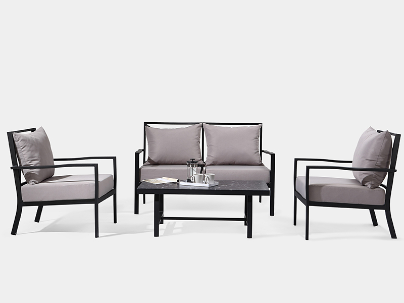 مبل باغ مدرن ، آیتم پاسیو 4pcs YQA-1012