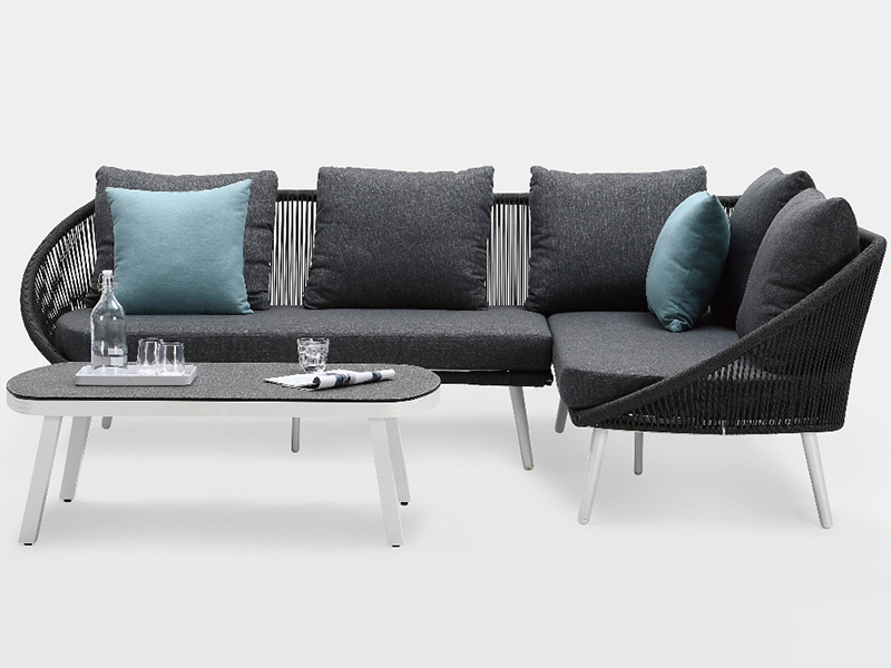 مبل طناب باغ بالکن در فضای باز مبل مقطعی مدولار YQC-2746